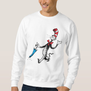 Sweatshirt Dr Seuss   Chat dans la marche des parapluies Casq