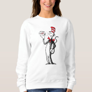 Sweatshirt Dr Seuss Chat dans le Casquette & Krinklebine