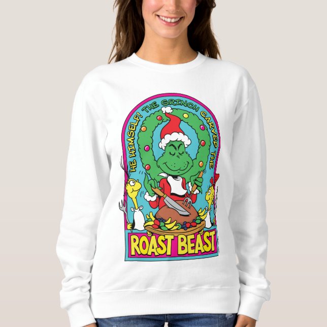 Sweatshirt Dr. Seuss | Graphique de Bête Rôtie (Devant)