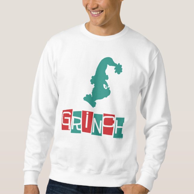 Sweatshirt Dr. Seuss | Grinch - Rouge & Vert (Devant)