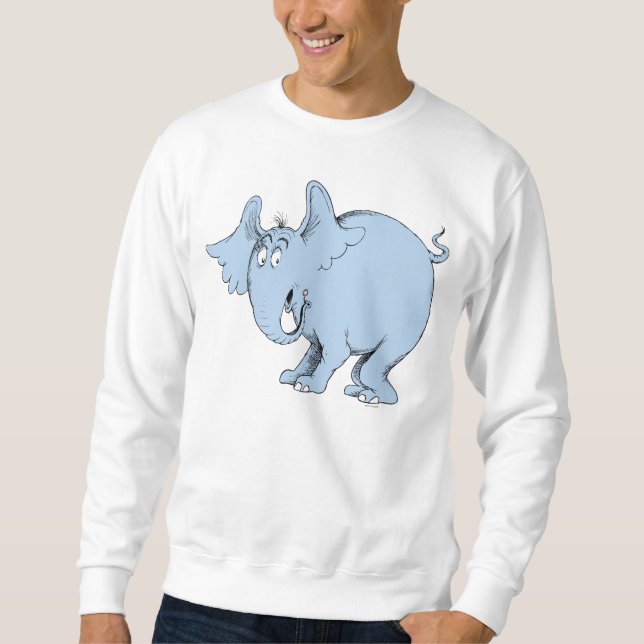 Sweatshirt Dr. Seuss | Horton entend un qui! (Devant)