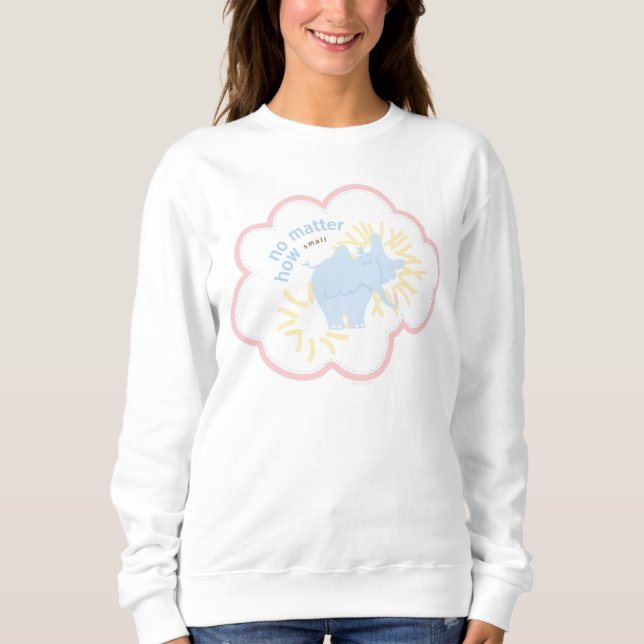 Sweatshirt Dr. Seuss Horton | Peu importe la taille (Devant)