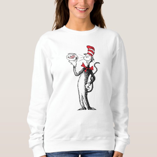 Sweatshirt Dr. Seuss | Le Chat Chapeauté & Krinklebine (Devant)