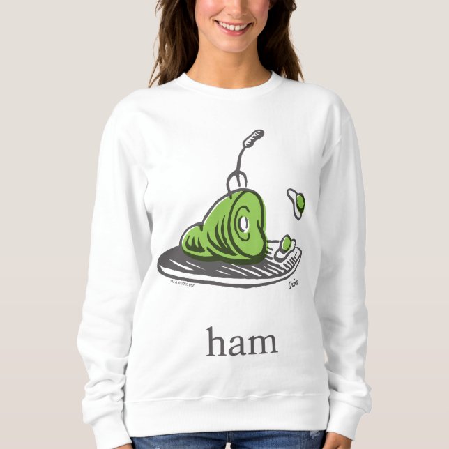 Sweatshirt Dr. Seuss | Les Œufs verts au ham (Devant)