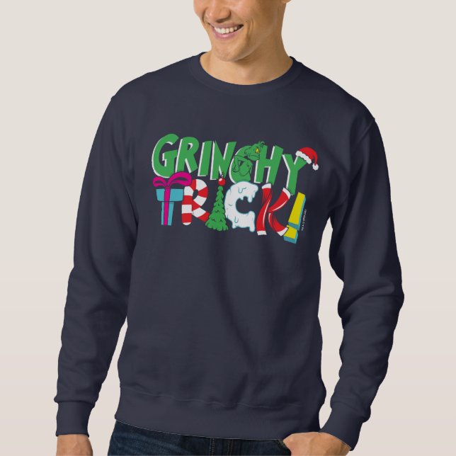 Sweatshirt Dr. Seuss | Tour de Grinch (Devant)