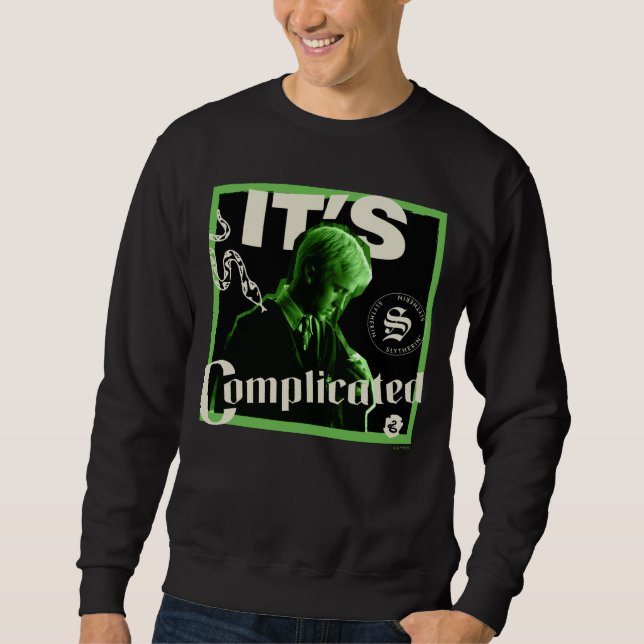 Sweatshirt Draco Malfoy - "It's Complicated" (Devant)