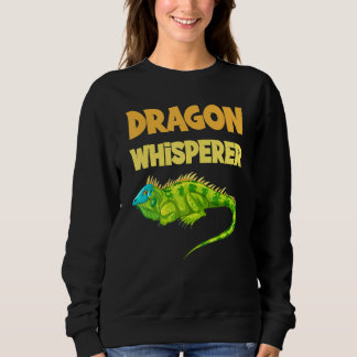 Sweatshirt Dragon à oreilles Whisperer Vintage Sunset Lizard 