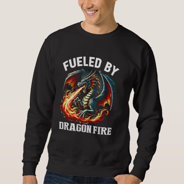 Sweatshirt Dragon Boat Racing - Alimenté par Dragon Fire (Devant)