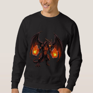 Sweatshirt Dragon en métal mort
