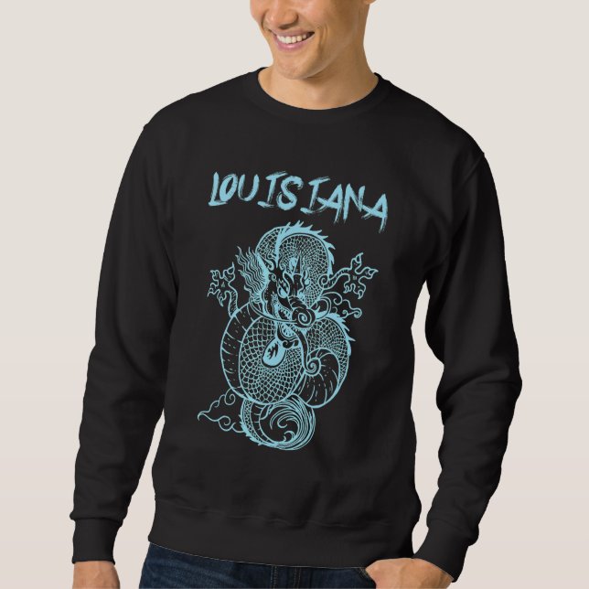 Sweatshirt Dragon japonais de Louisiane (Devant)