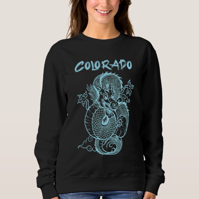 Sweatshirt Dragon japonais du Colorado (Devant)