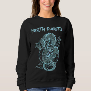 Sweatshirt Dragon japonais du Dakota du Nord