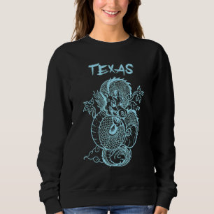 Sweatshirt Dragon japonais du Texas
