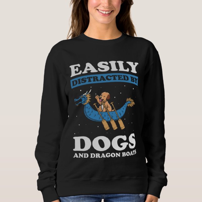 Sweatshirt Dragonboat Theme for Dragon Boat Paddlers  8 (Devant)