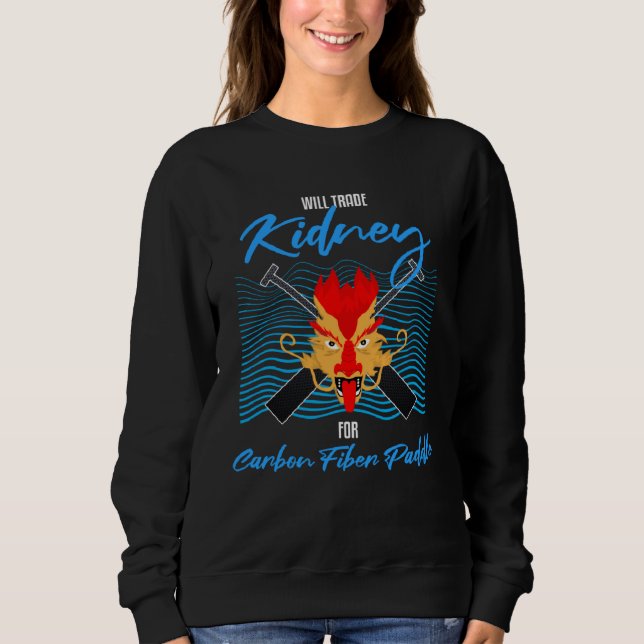 Sweatshirt Dragonboating Theme for Dragon Boat Paddling (Devant)