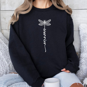 Sweatshirt Dragonfly minimaliste moderne Élégante typographie
