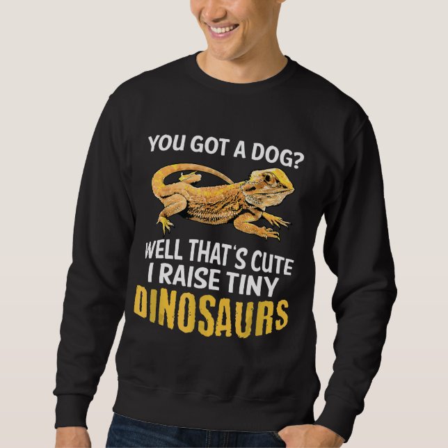 Sweatshirt Dragons à poils Pet Lizard S Hommes (Devant)
