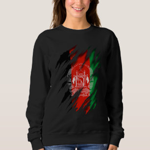 Sweatshirt Drapeau Afghanistan