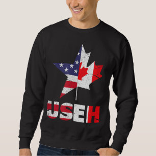 Sweatshirt Drapeau américain américain EH Funny Canada