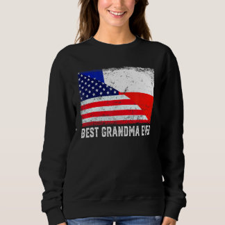 Sweatshirt Drapeau américain Chili Drapeau meilleure famille 