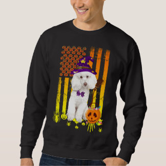 Sweatshirt Drapeau américain Citrouille standard Halloween Do
