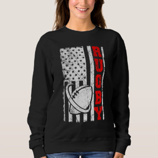 Sweatshirt Drapeau américain de rugby