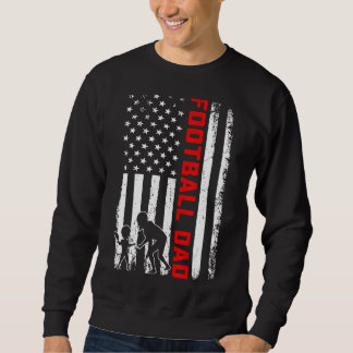 Sweatshirt Drapeau américain Drapeau américain Patriotique F