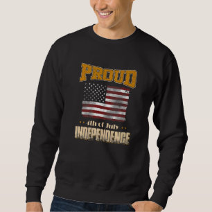 Sweatshirt Drapeau américain du Jour de l'Indépendance 4 juil