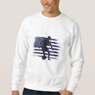 Sweatshirt Drapeau américain du maillot de football américain