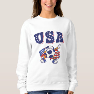 Sweatshirt Drapeau américain du maillot de football américain