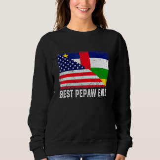 Sweatshirt Drapeau américain République Centrafricaine Drapea