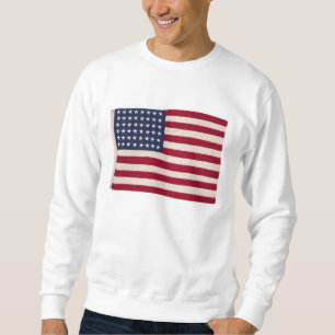 Sweatshirt Drapeau américain vintage