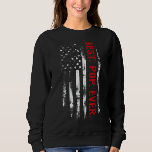 Sweatshirt Drapeau américain Vintage pour les hommes