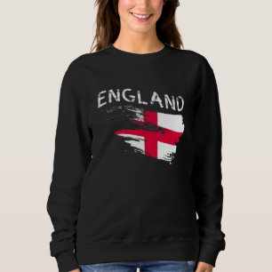 Sweatshirt Drapeau Anglais Drapeau Anglais Football De Grande
