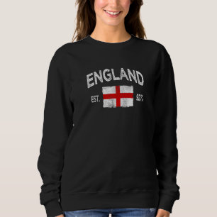 Sweatshirt Drapeau anglais vintage