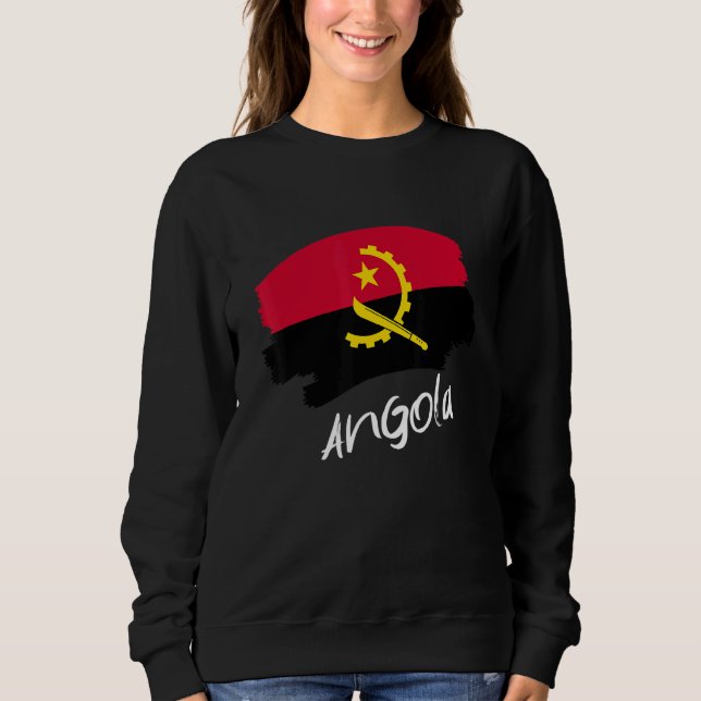 Sweatshirt Drapeau angolais Angola (Devant)