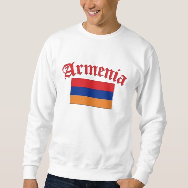 Sweatshirt Drapeau arménien 2 (Devant)