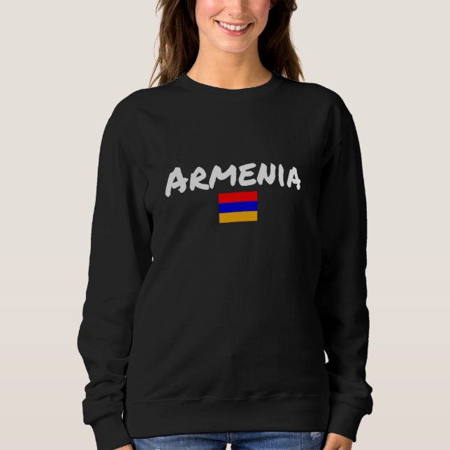 Sweatshirt Drapeau arménien 3 (Devant)
