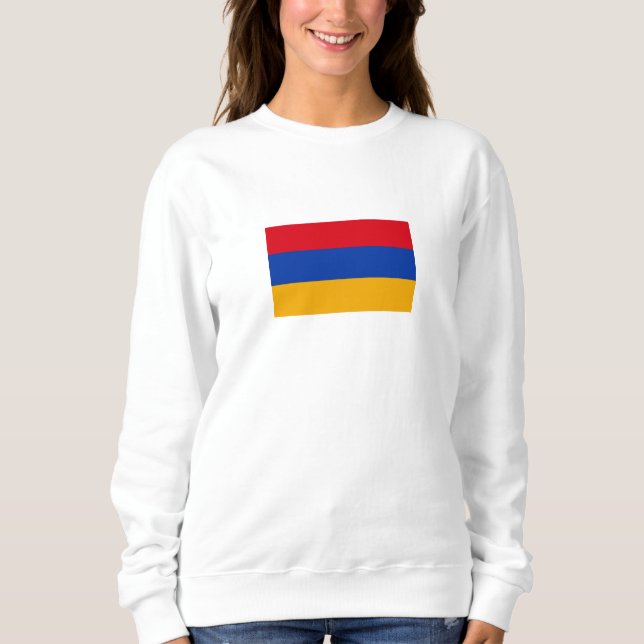 Sweatshirt Drapeau arménien patriotique (Devant)