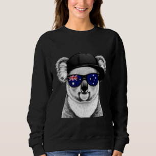 Sweatshirt Drapeau Australie Koala Australien 2