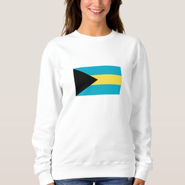 Sweatshirt Drapeau bahaméen (Devant)