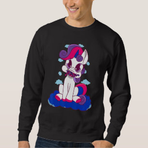 Sweatshirt Drapeau bisexuel de dragon LGBT Bi Pride B