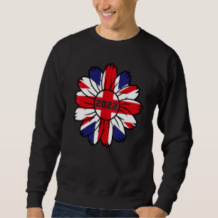 Sweatshirt Drapeau britannique Angleterre Royaume-Uni Grande-