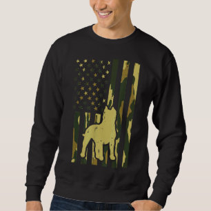 Sweatshirt Drapeau Camo Us Pitbulot Vintage Patriot Pittie Ch