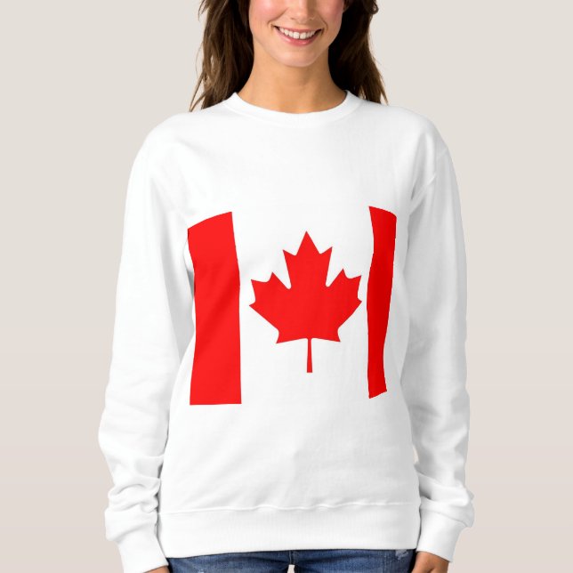 Sweatshirt Drapeau-Canadien (Devant)