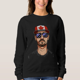 Sweatshirt Drapeau canadien Souvenirs Homme Uniforme American