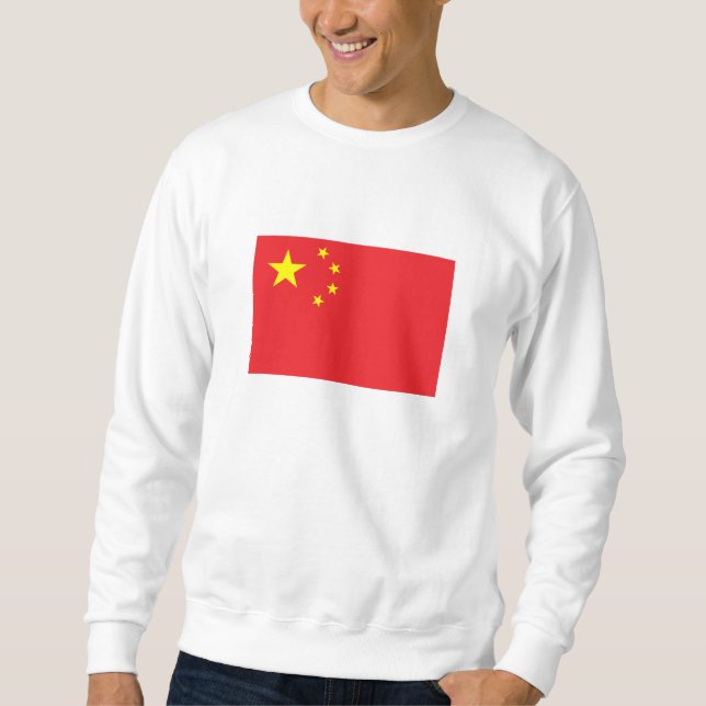 Sweatshirt Drapeau chinois (Devant)