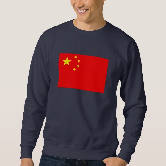 Sweatshirt Drapeau chinois (Devant)