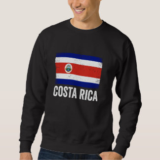 Sweatshirt Drapeau Costa Rica
