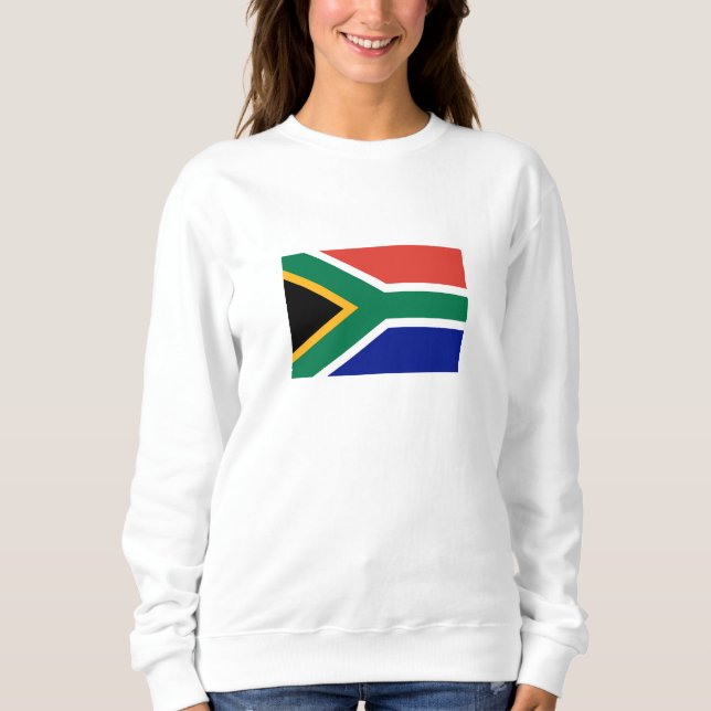 Sweatshirt Drapeau d'Afrique du Sud (Devant)